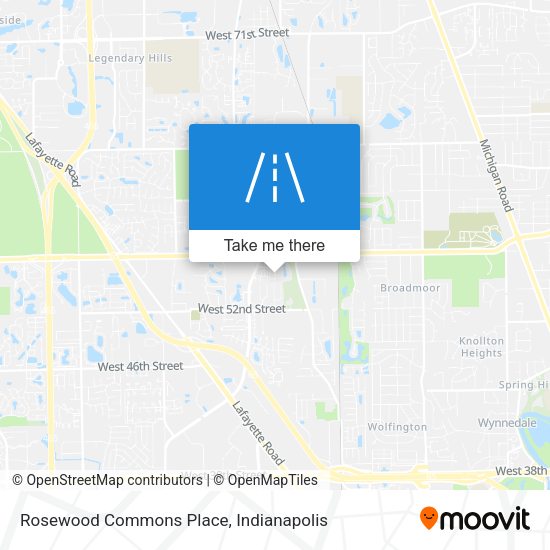 Mapa de Rosewood Commons Place