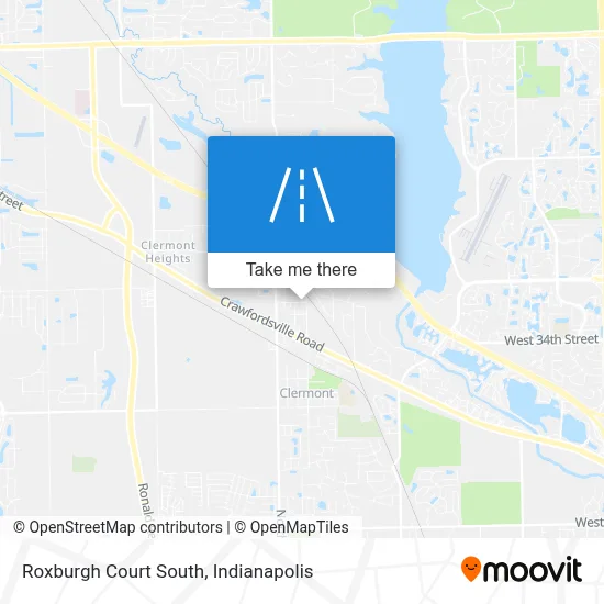 Roxburgh Court South map