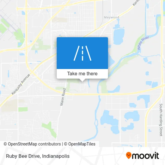 Ruby Bee Drive map