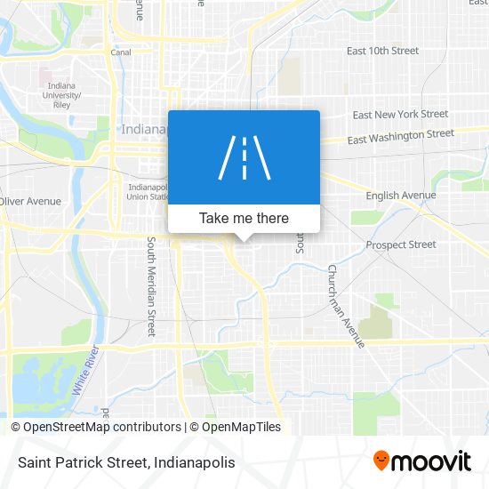 Saint Patrick Street map