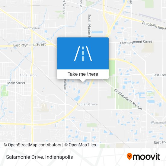 Salamonie Drive map