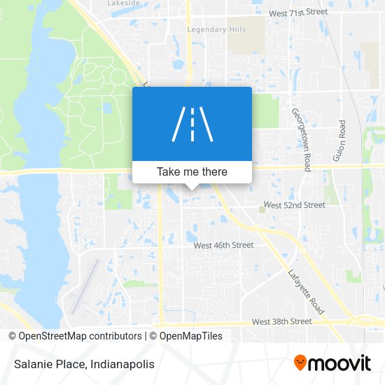 Salanie Place map