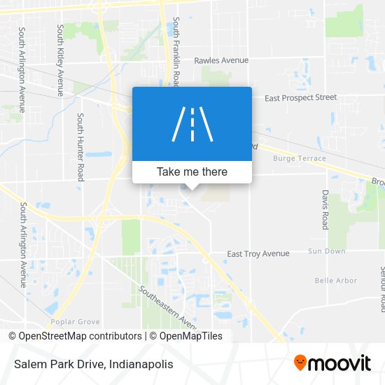 Mapa de Salem Park Drive