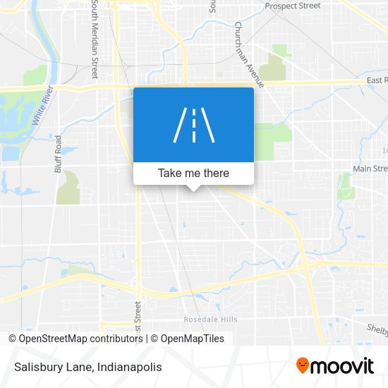 Salisbury Lane map