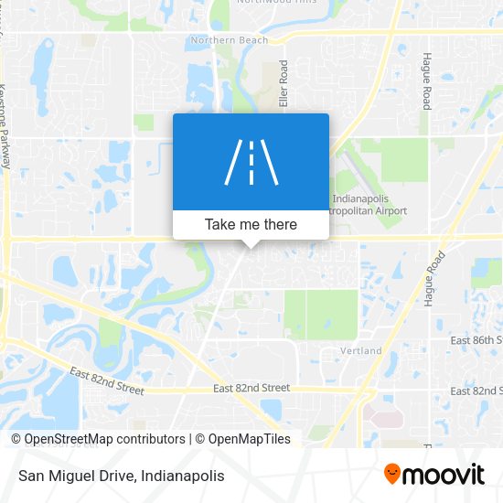 San Miguel Drive map
