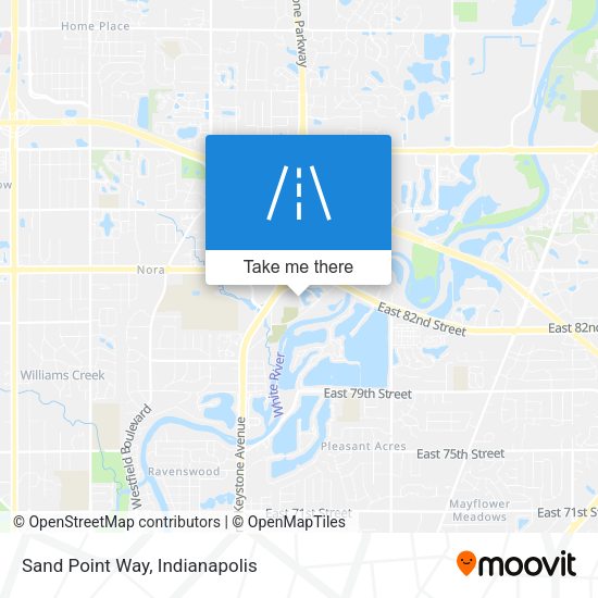 Mapa de Sand Point Way