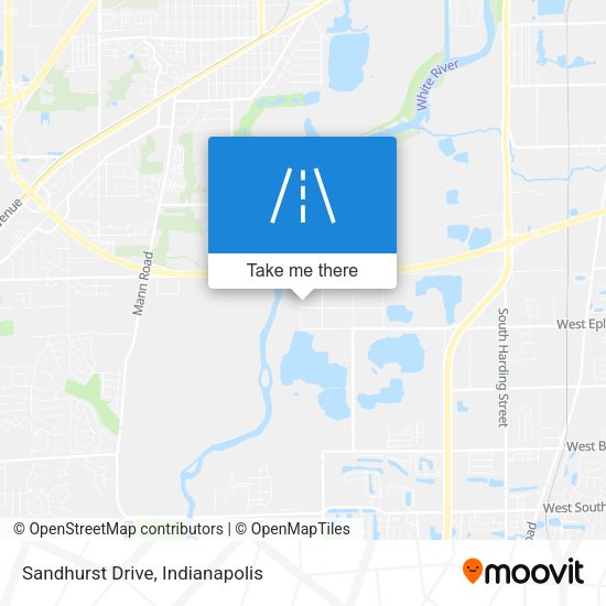 Sandhurst Drive map