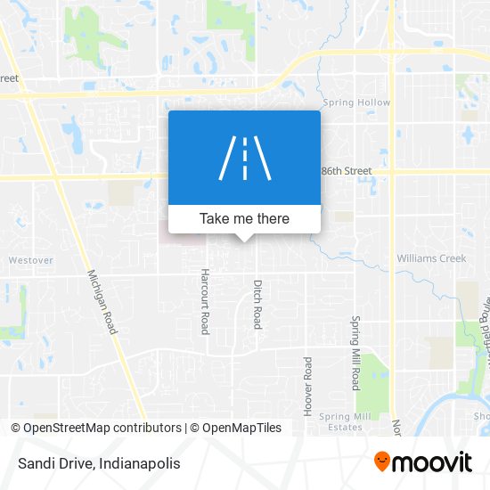 Sandi Drive map