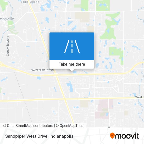 Sandpiper West Drive map