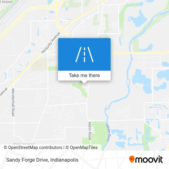 Sandy Forge Drive map