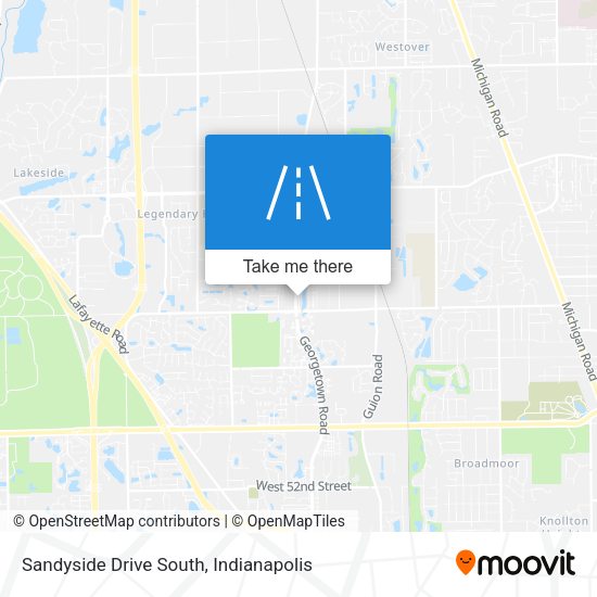 Sandyside Drive South map