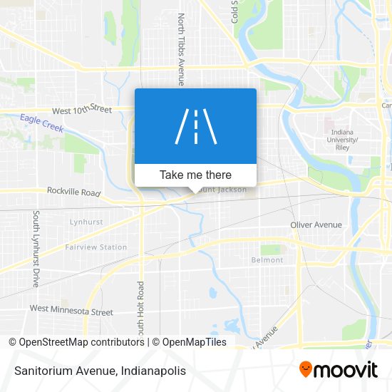 Sanitorium Avenue map