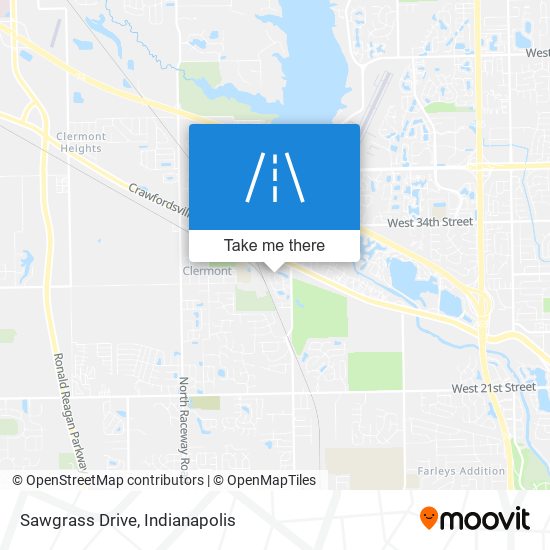 Sawgrass Drive map