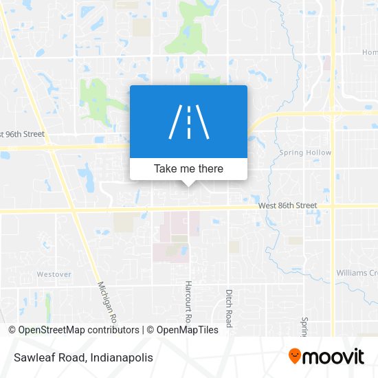 Mapa de Sawleaf Road