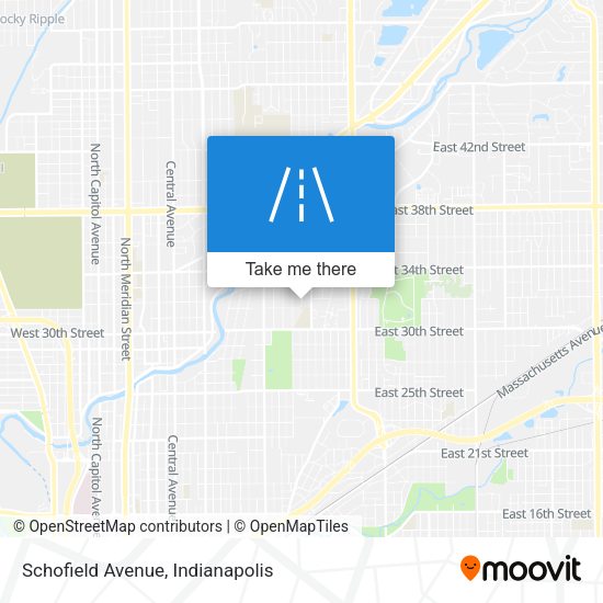 Mapa de Schofield Avenue
