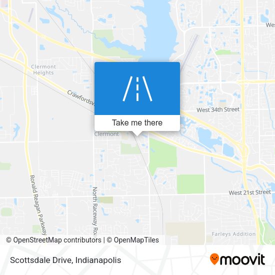 Scottsdale Drive map