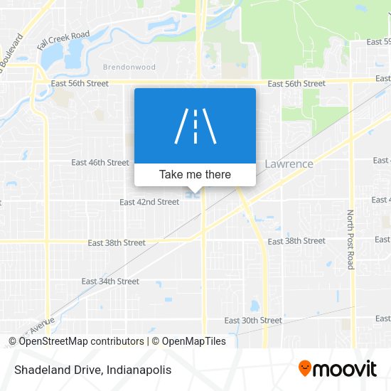 Mapa de Shadeland Drive
