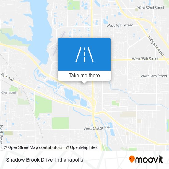 Shadow Brook Drive map