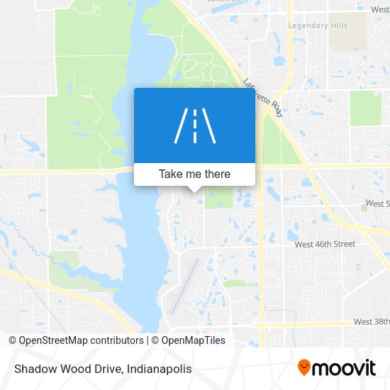 Mapa de Shadow Wood Drive