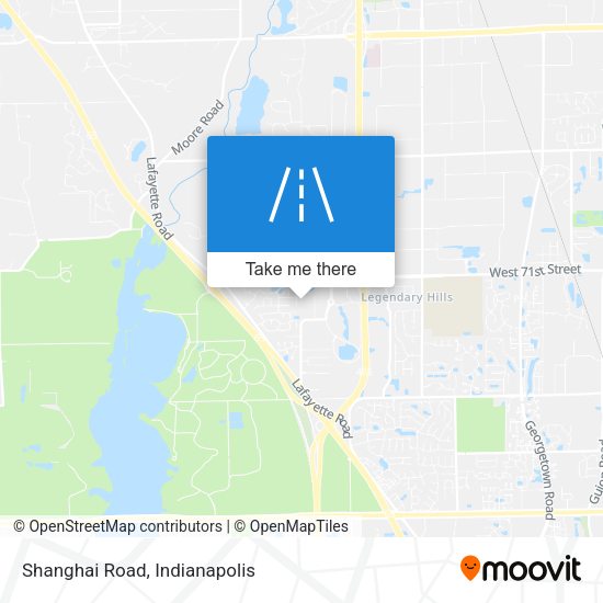Shanghai Road map