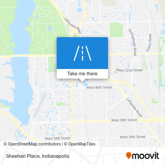 Sheehan Place map