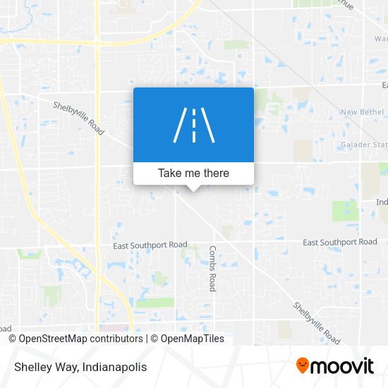 Mapa de Shelley Way