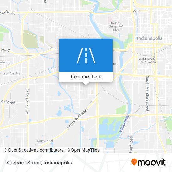 Mapa de Shepard Street