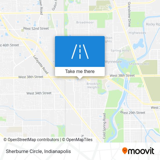 Sherburne Circle map