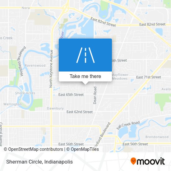 Mapa de Sherman Circle