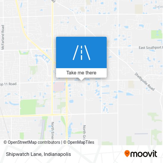 Shipwatch Lane map