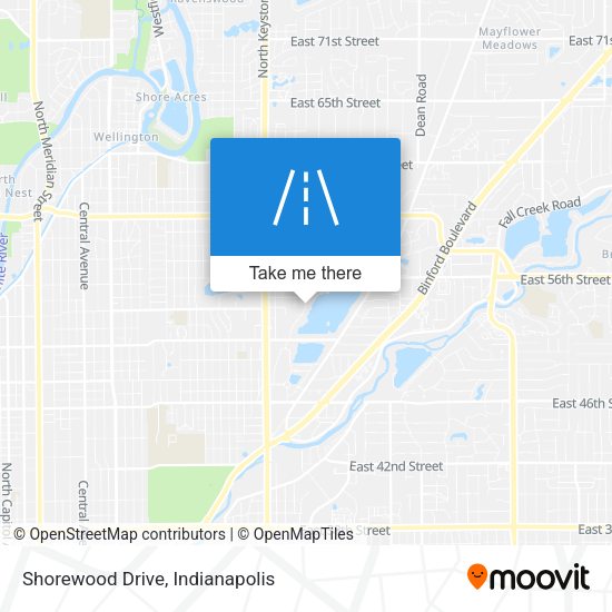 Mapa de Shorewood Drive