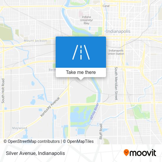 Mapa de Silver Avenue