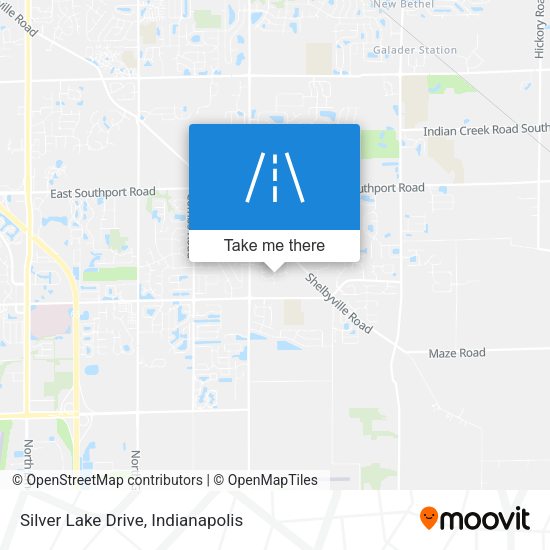 Mapa de Silver Lake Drive