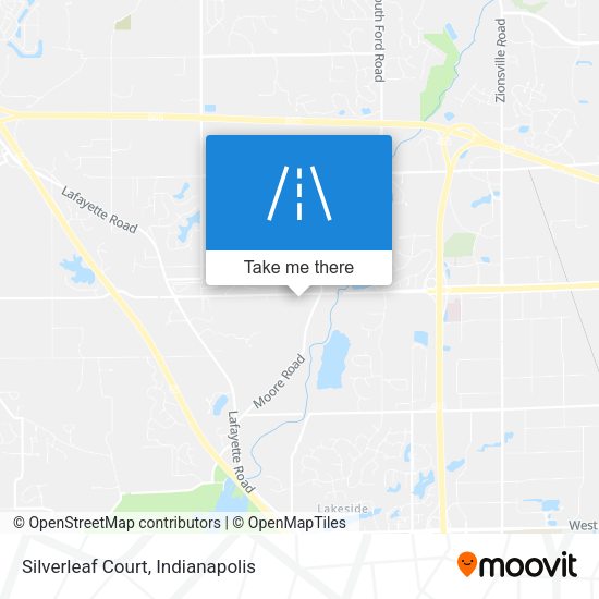 Mapa de Silverleaf Court