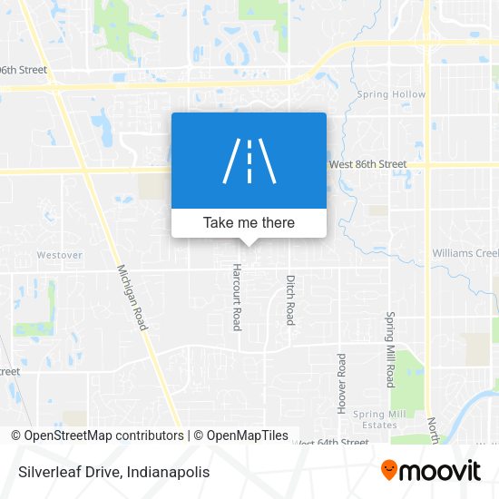 Mapa de Silverleaf Drive