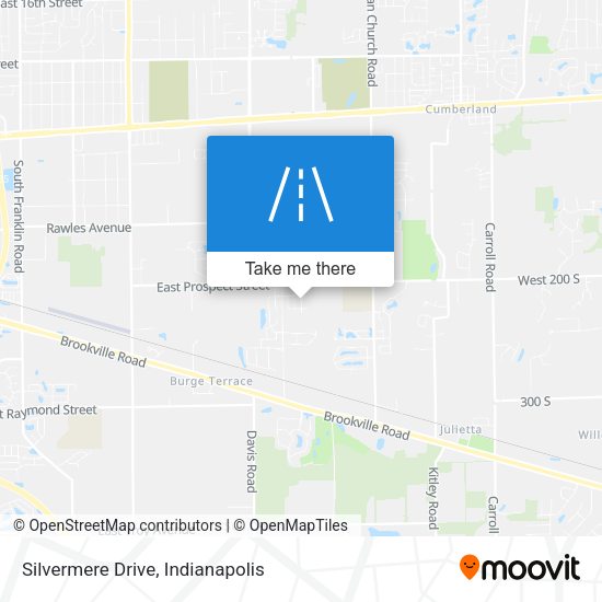 Silvermere Drive map
