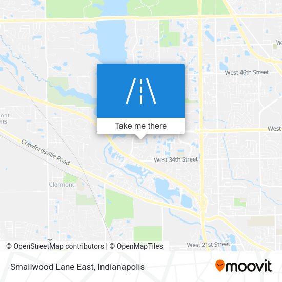 Smallwood Lane East map