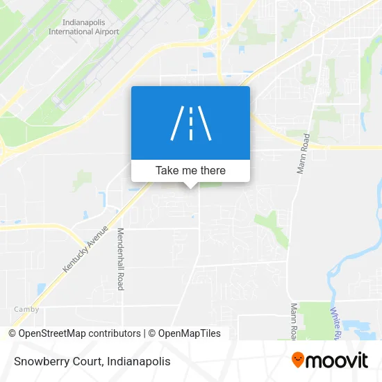 Snowberry Court map