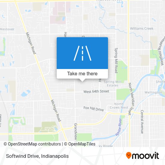Softwind Drive map