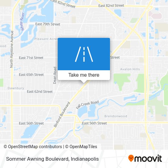 Mapa de Sommer Awning Boulevard
