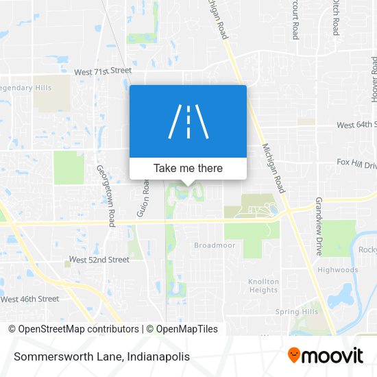 Sommersworth Lane map