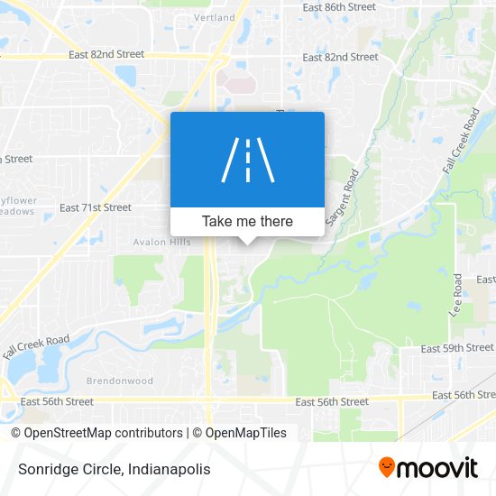 Mapa de Sonridge Circle