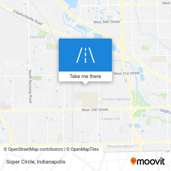 Soper Circle map