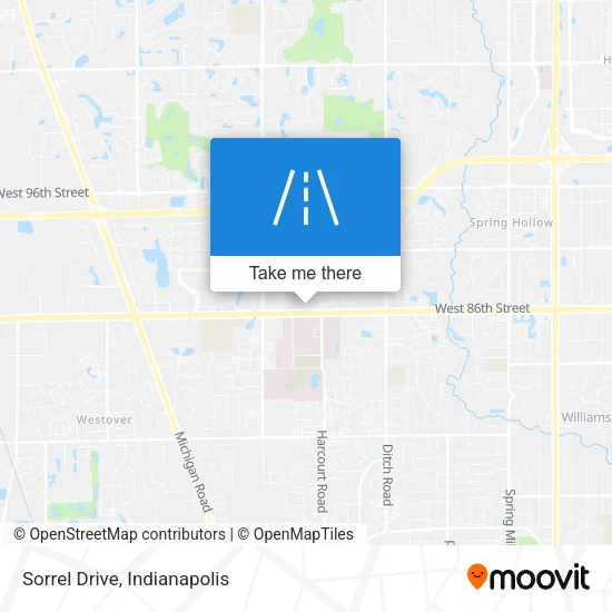 Sorrel Drive map