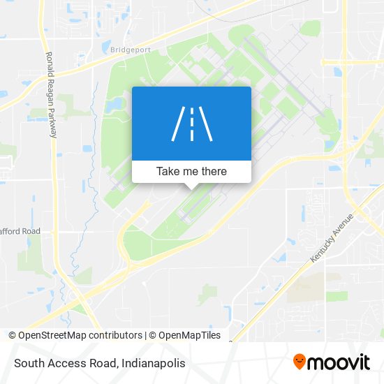 South Access Road map