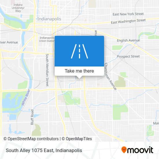 Mapa de South Alley 1075 East