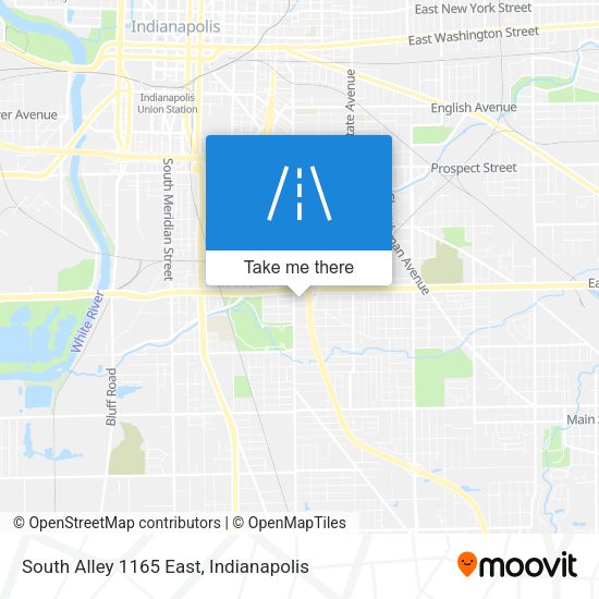 Mapa de South Alley 1165 East