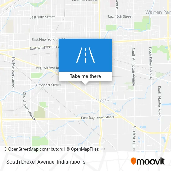 South Drexel Avenue map