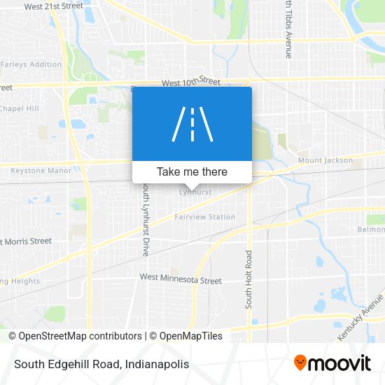 South Edgehill Road map