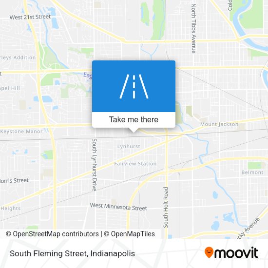 South Fleming Street map